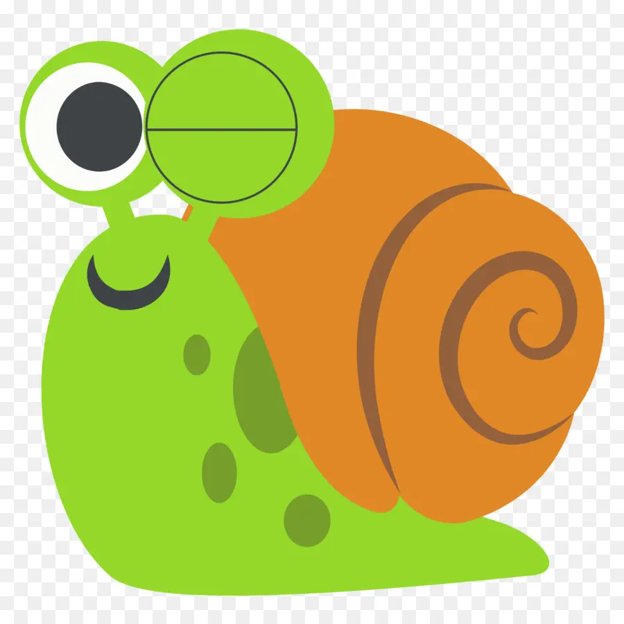 Escargot，Vert PNG