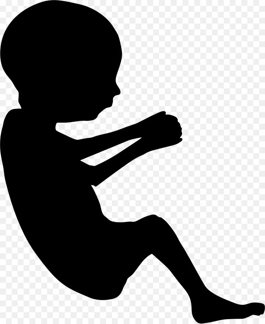 Silhouette，Bébé PNG