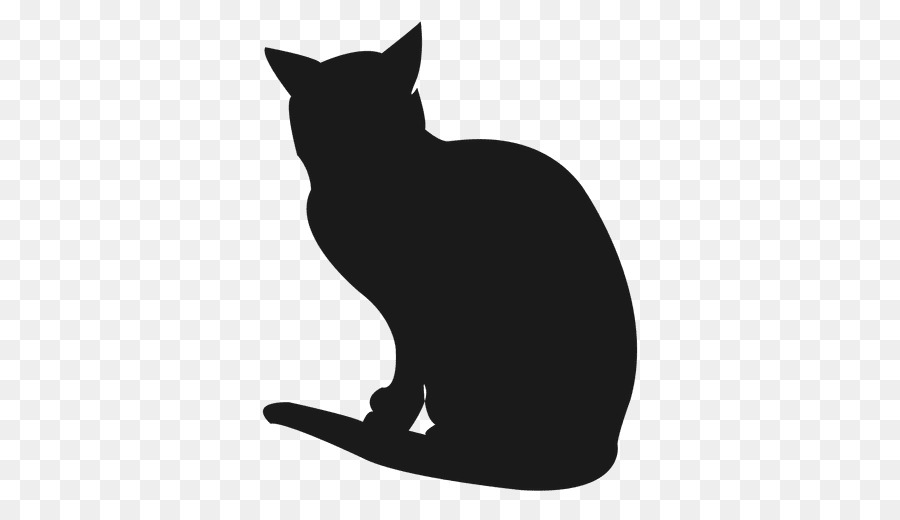 Silhouette De Chat，Animal De Compagnie PNG