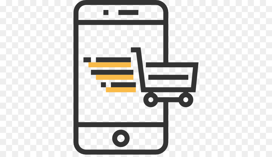 Achats Mobiles，Panier PNG