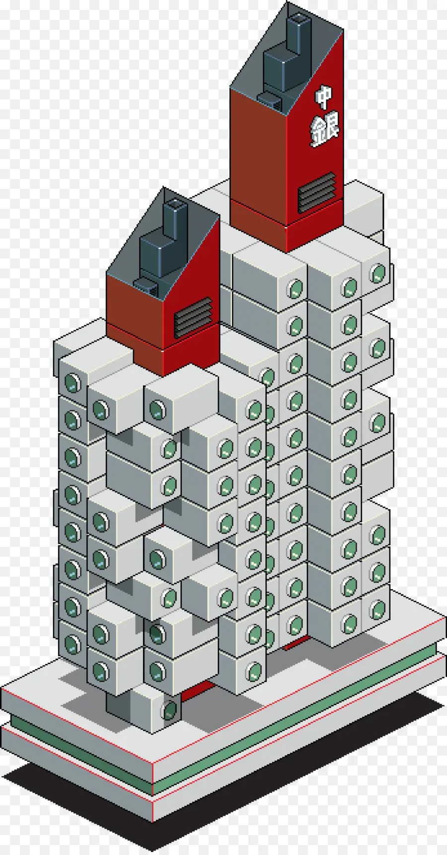 Tour De Capsule Nakagin，Architecture PNG