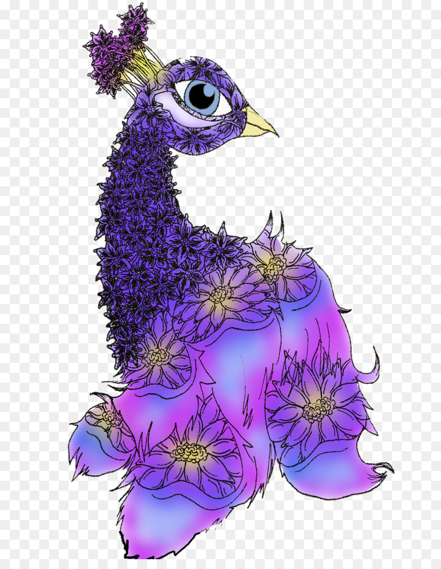 Fleur，Violet PNG