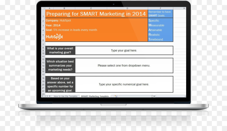 Les Critères Smart，Plan De Marketing PNG