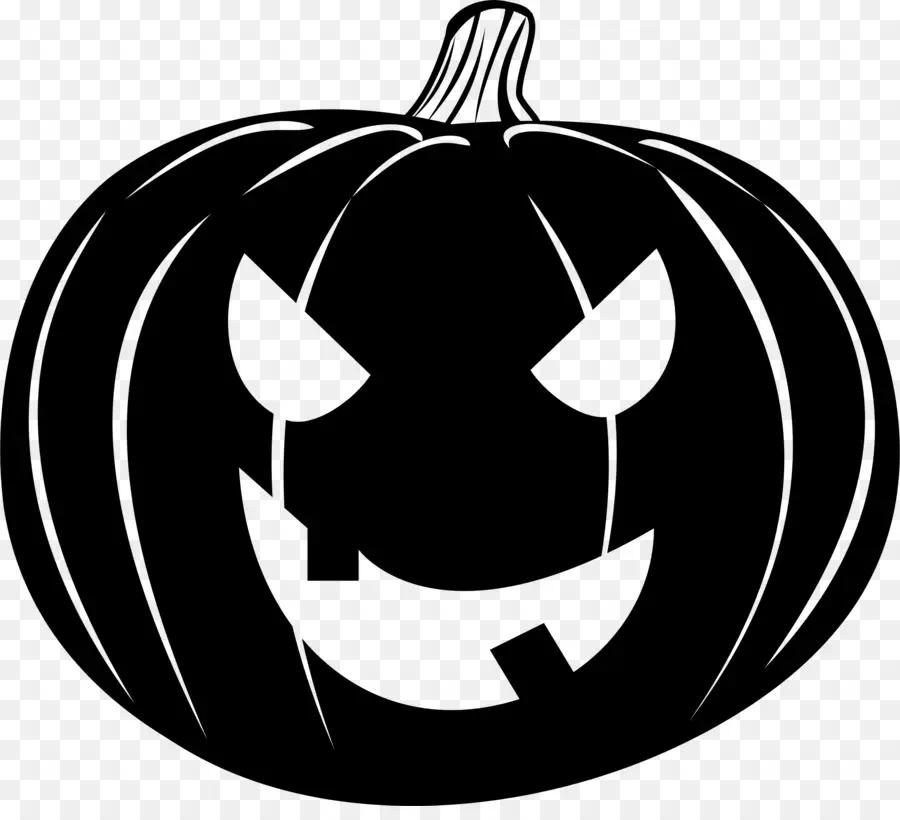 Citrouille Noire，Halloween PNG