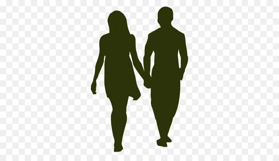 Silhouette De Couple De Personnes âgées，Vieillesse PNG