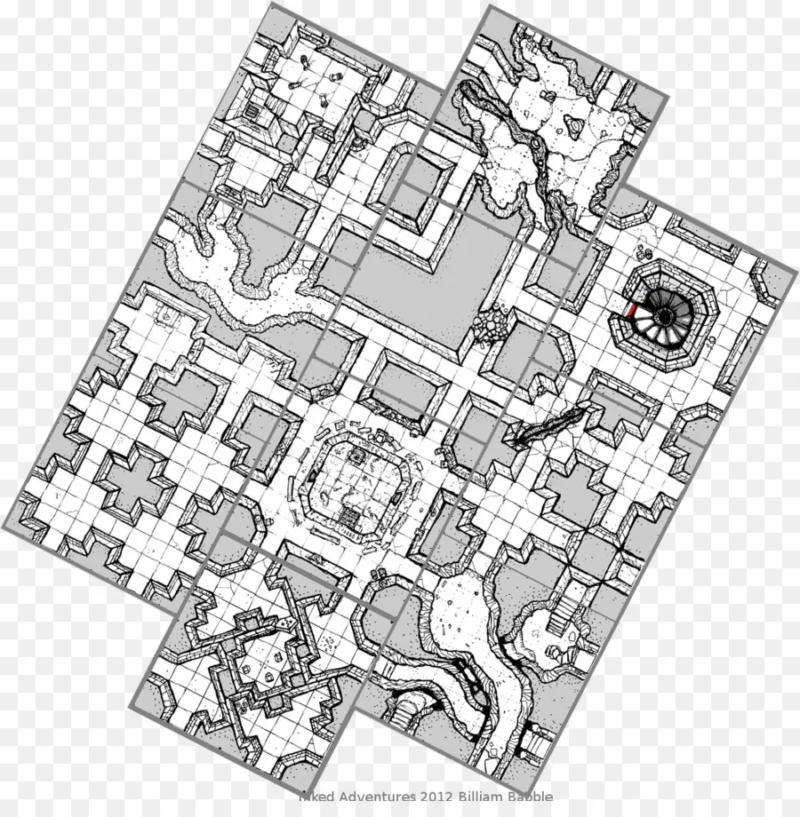 Carte Du Donjon，Cachot PNG