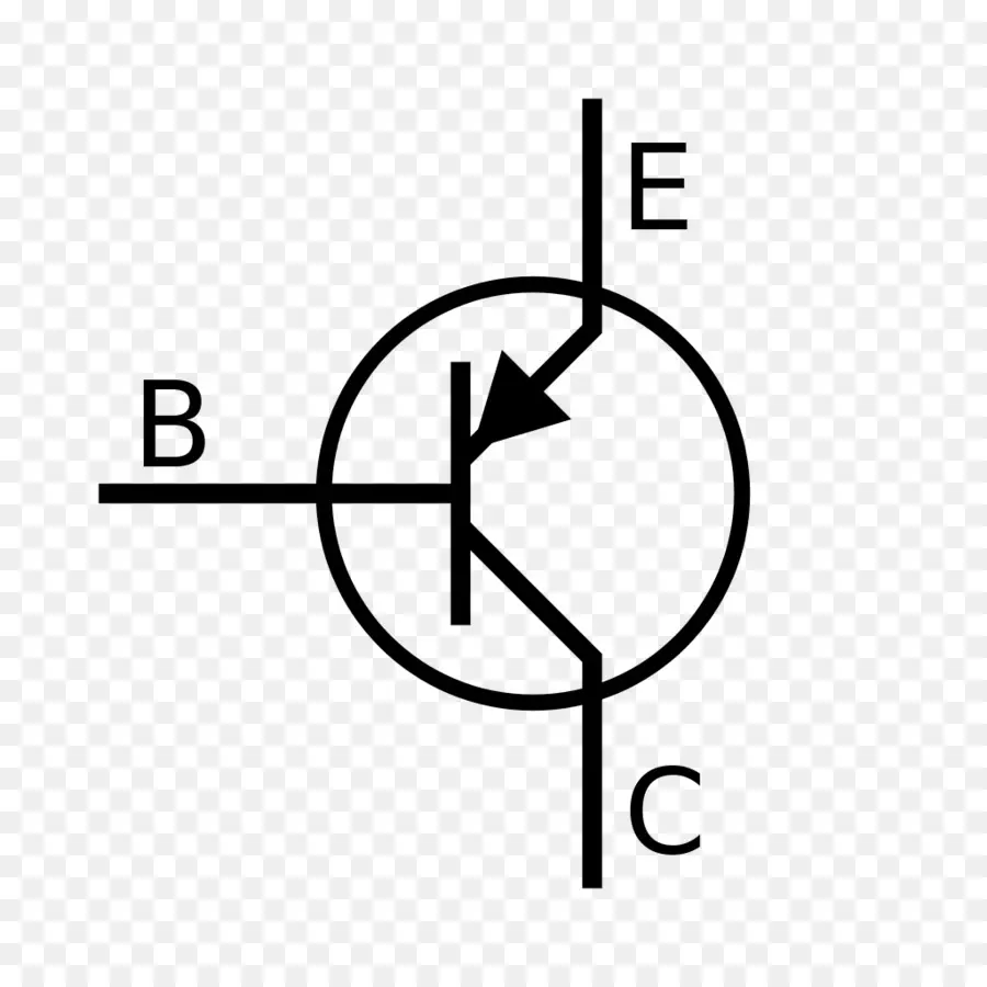 Transitor à Jonction Bipolaire，Symbole électronique PNG