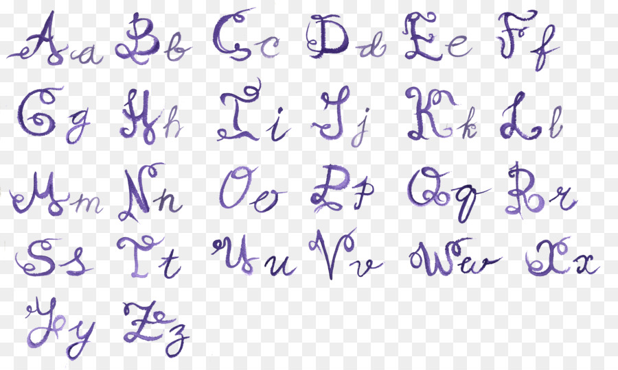 Alphabet，Fonte PNG