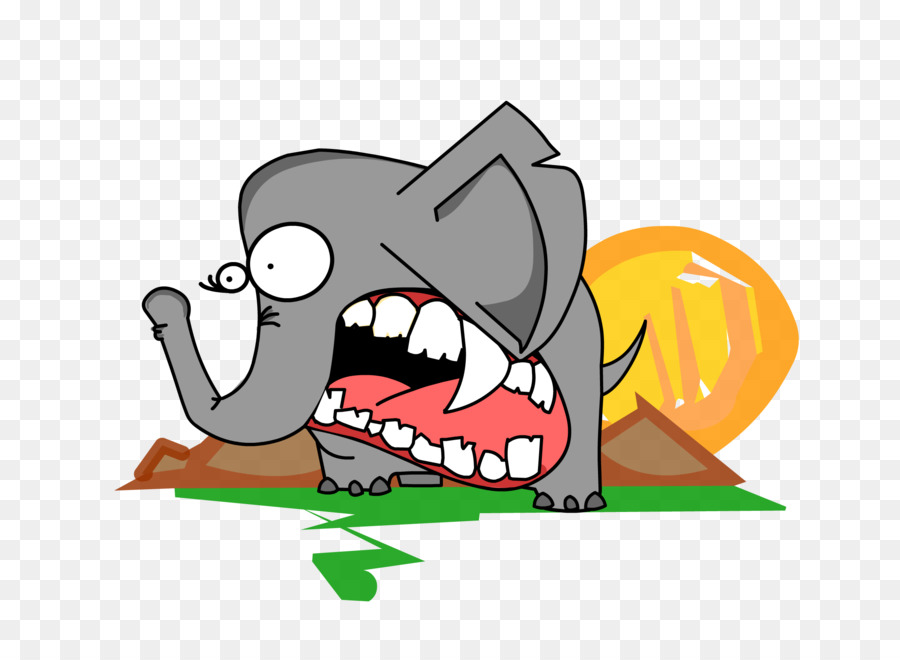 éléphant De Dessin Animé，éléphant PNG