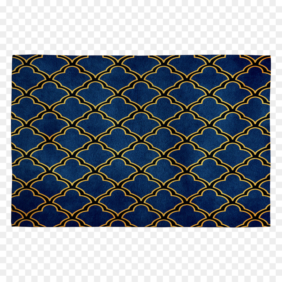 Tapis D Endroit，Bleu De Cobalt PNG