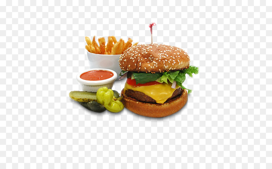 Cheeseburger，Hamburger PNG