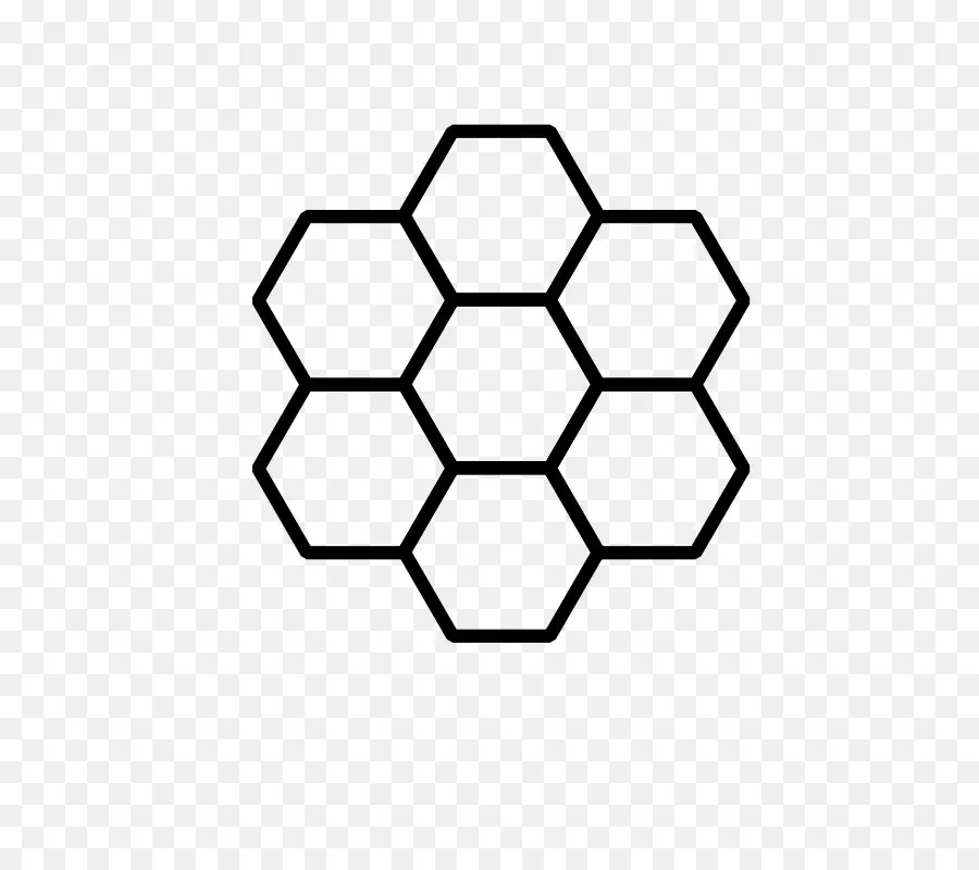 Motif Hexagonal，Hexagonal PNG