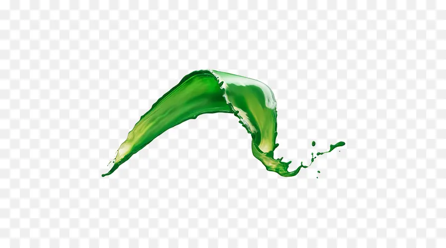 Éclaboussure De Peinture Verte，Éclabousser PNG