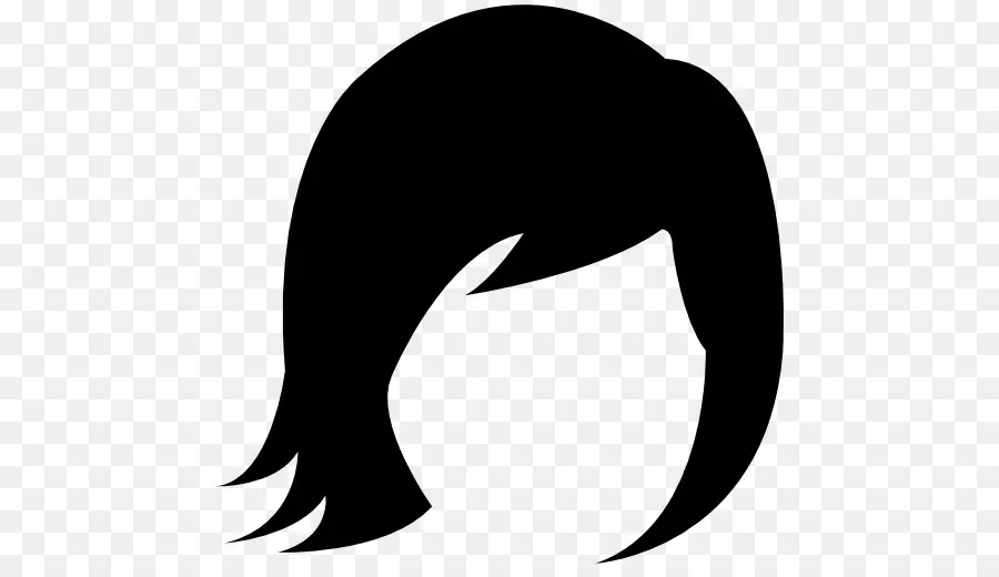 Silhouette De Cheveux，Coiffure PNG