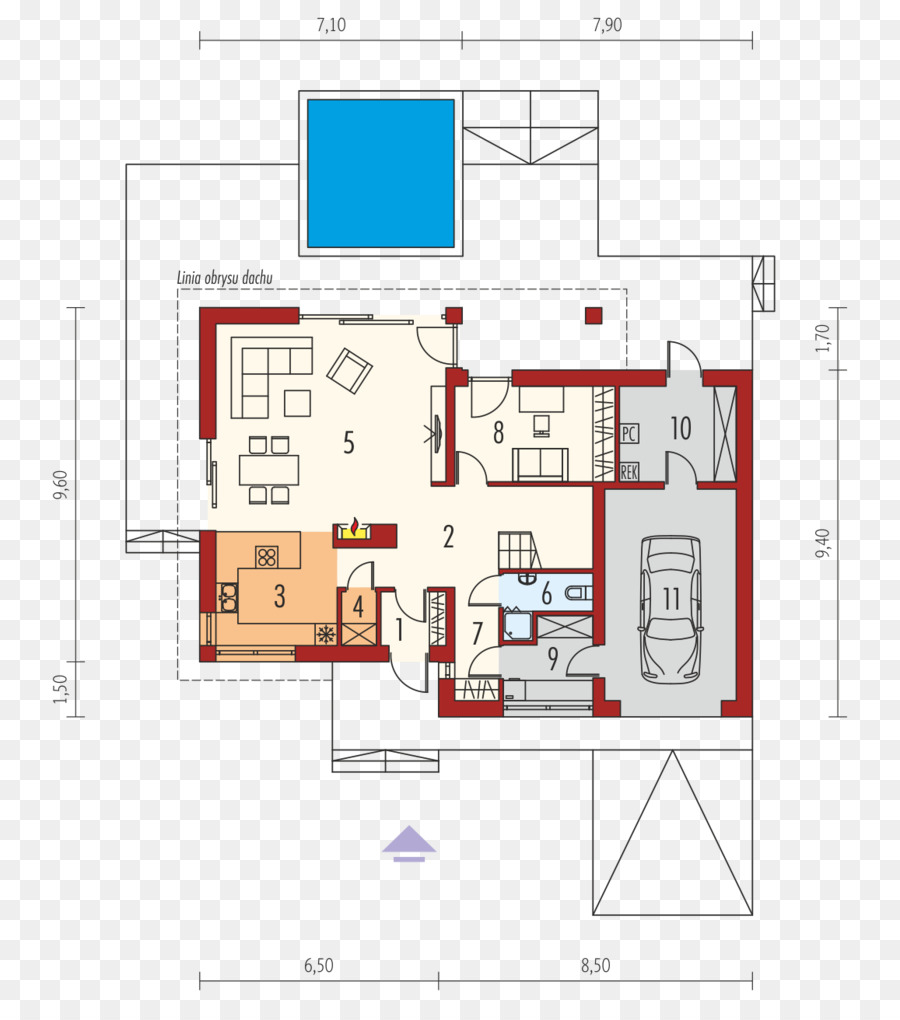 Plan De Maison，Maison PNG