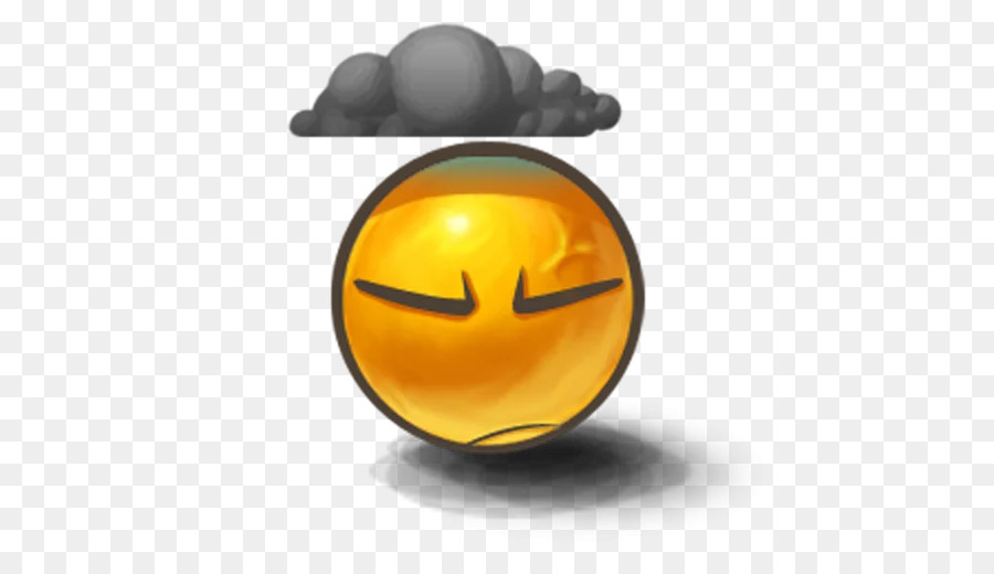 Emoji Triste，Nuage PNG