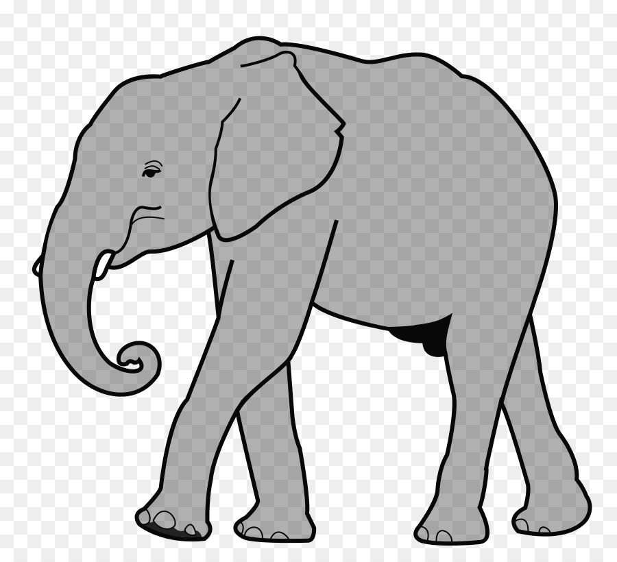 Dessin D'éléphant，Esquisser PNG