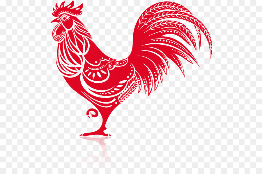 Coq Décoratif，Modèle PNG