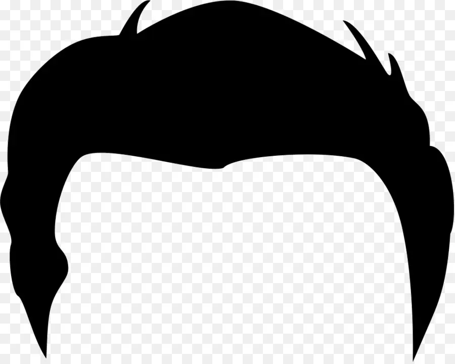 Silhouette De Cheveux Masculins，Cheveux PNG