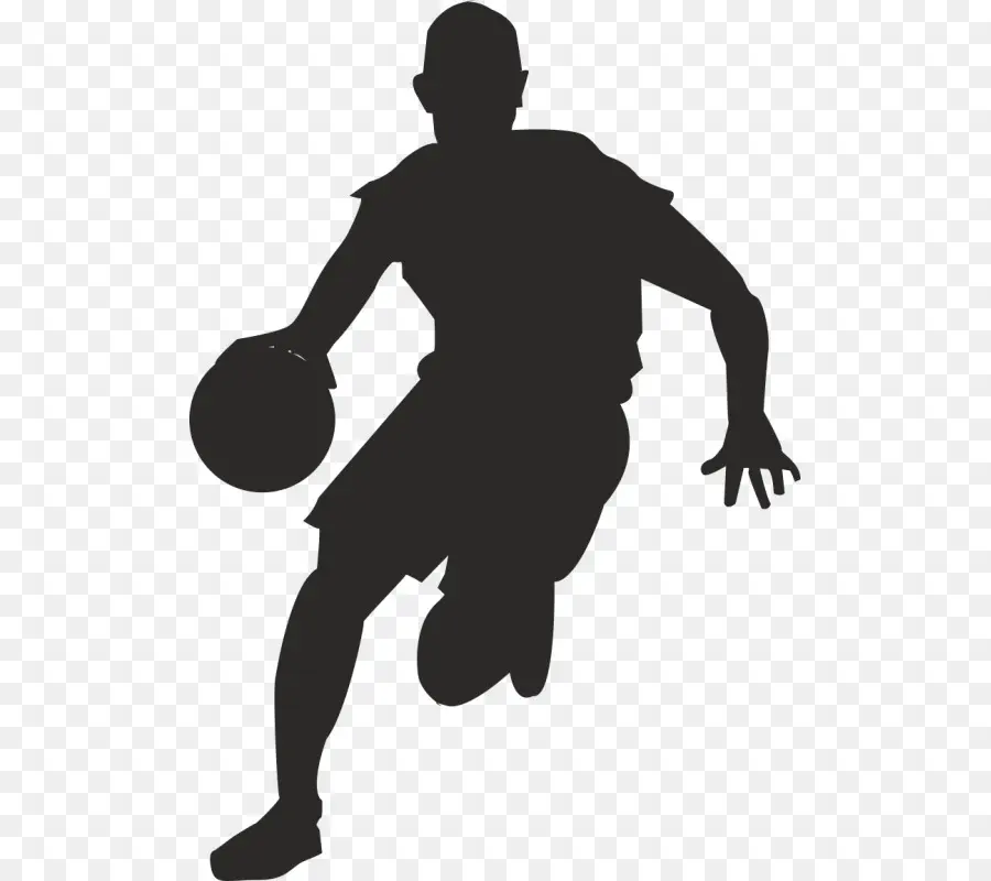 Silhouette De Basket Ball，Basket Ball PNG