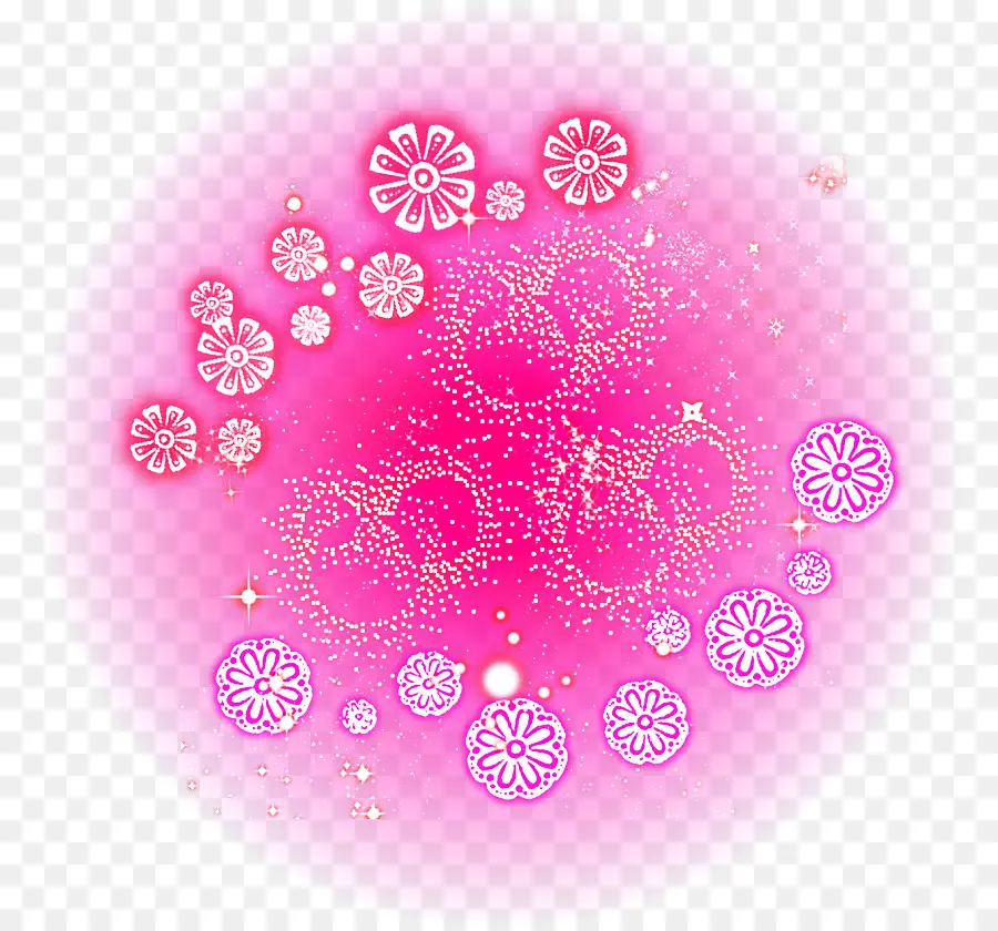 Motif Floral Rose，Fleurs PNG