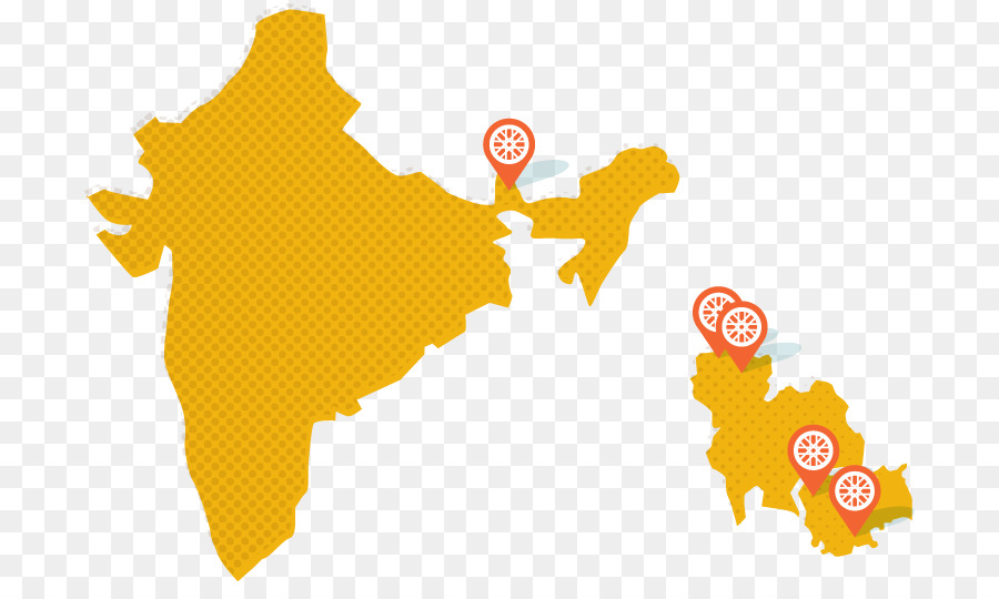 L Inde，Carte PNG