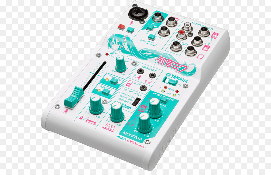 Audio Mixeurs，Hatsune Miku PNG