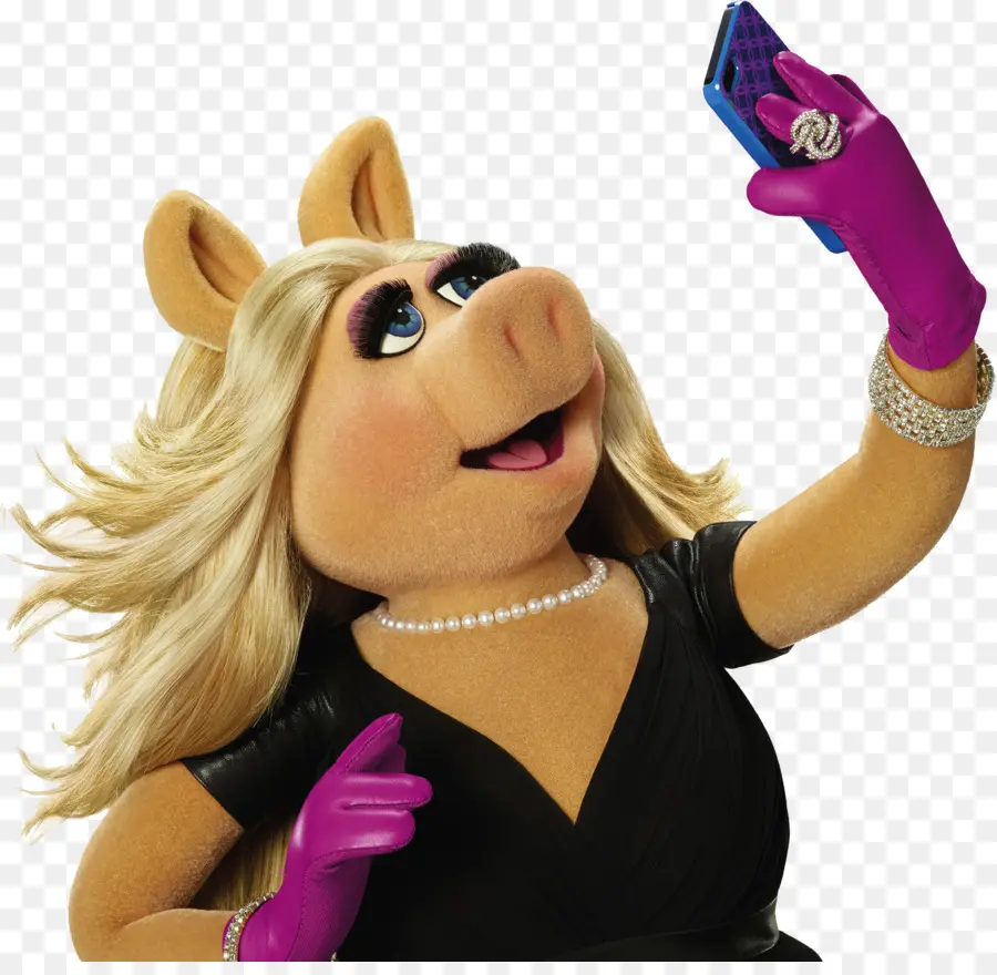 Mademoiselle Piggy，Kermit La Grenouille PNG