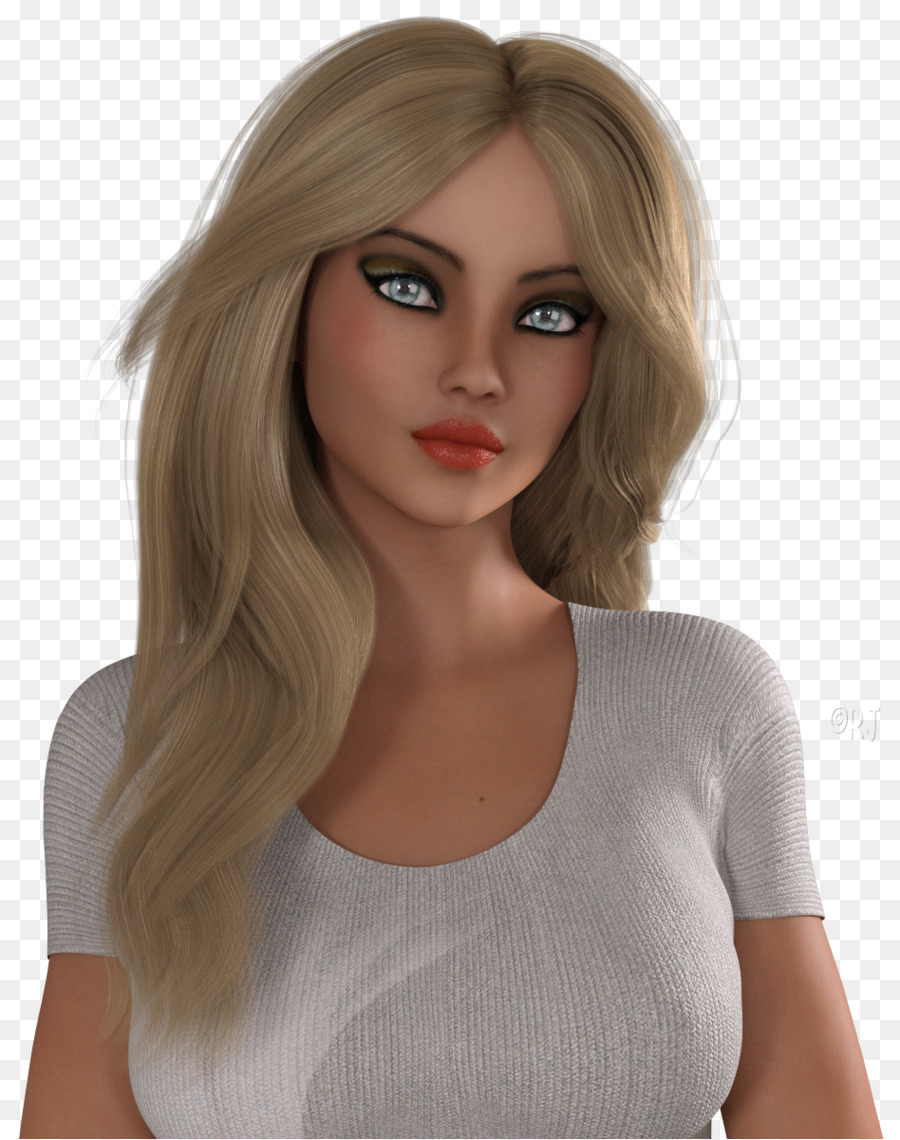 Blonde，Cheveux PNG