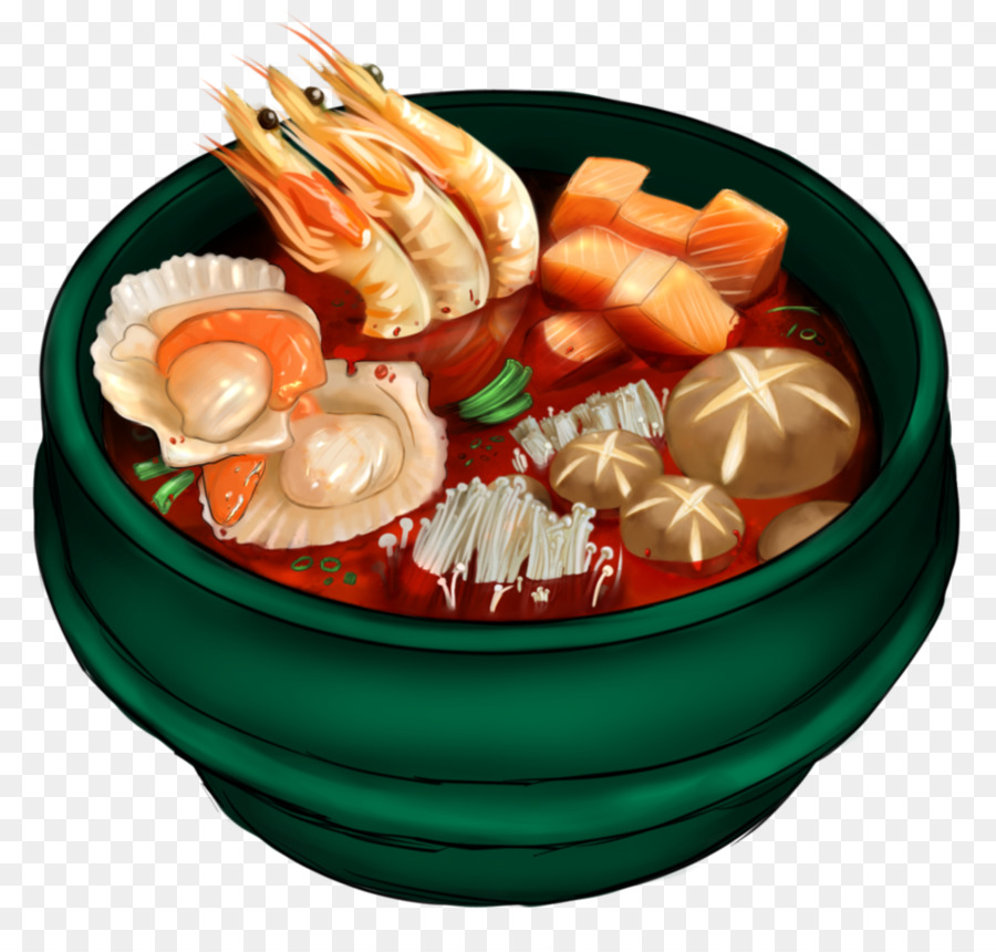 Soupe De Fruits De Mer，Crevette PNG