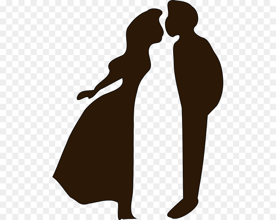 Silhouette Couple，Couple PNG