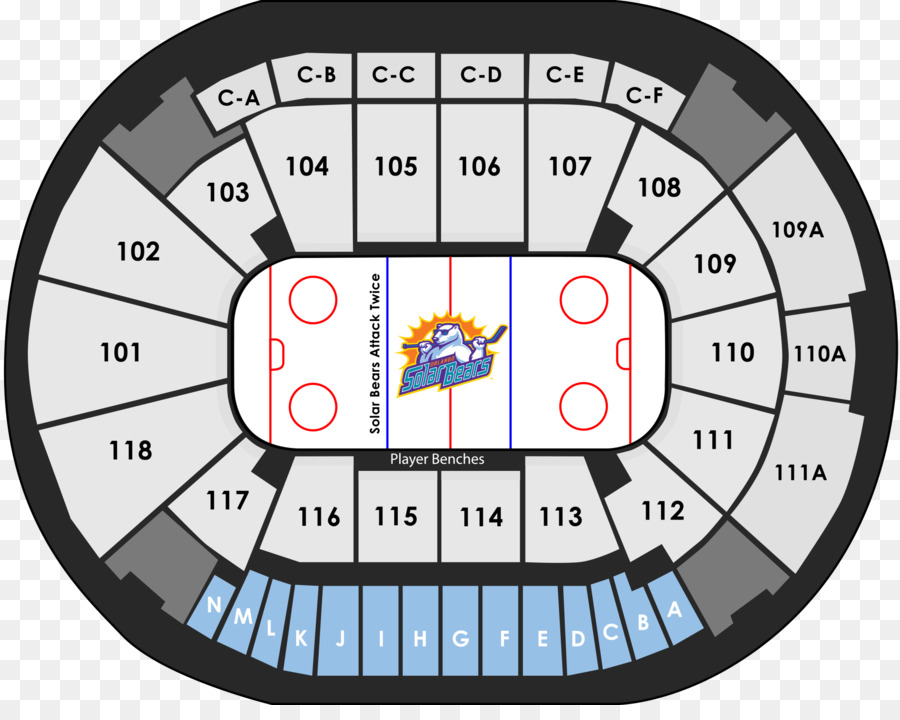 Centre Amway，Orlando Solar Bears PNG