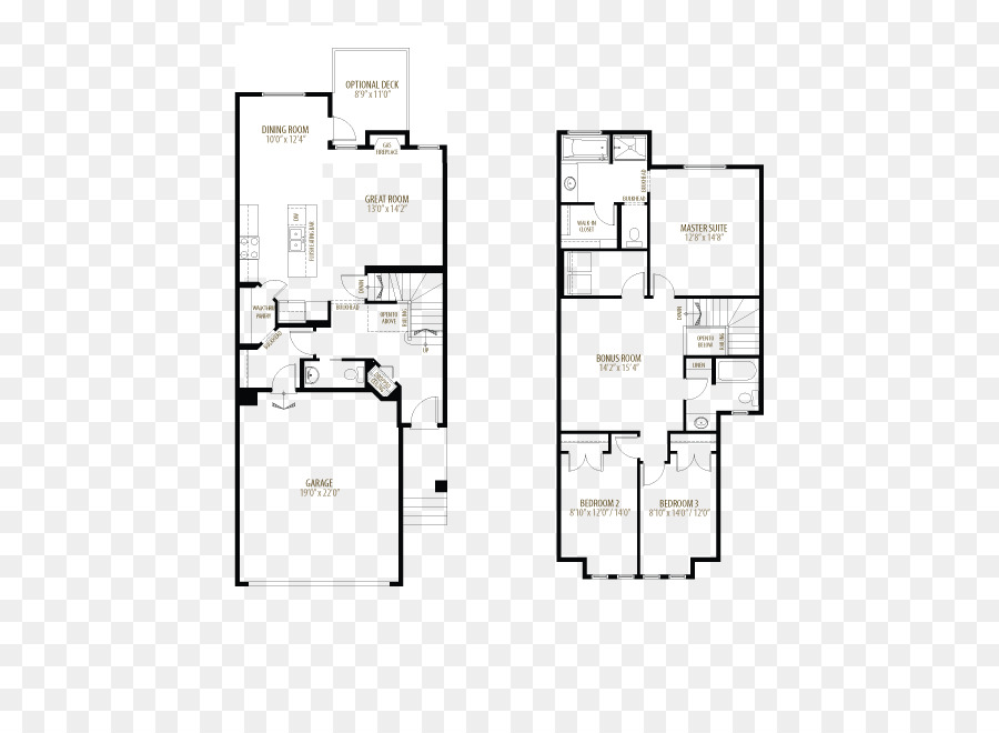 Plan D'étage，Maison PNG