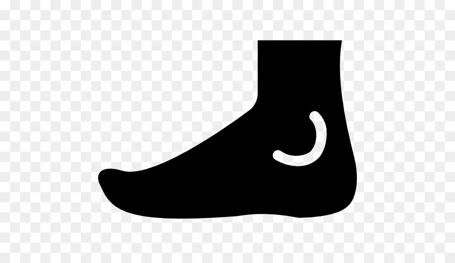 Silhouette De Botte Noire，Chaussure PNG