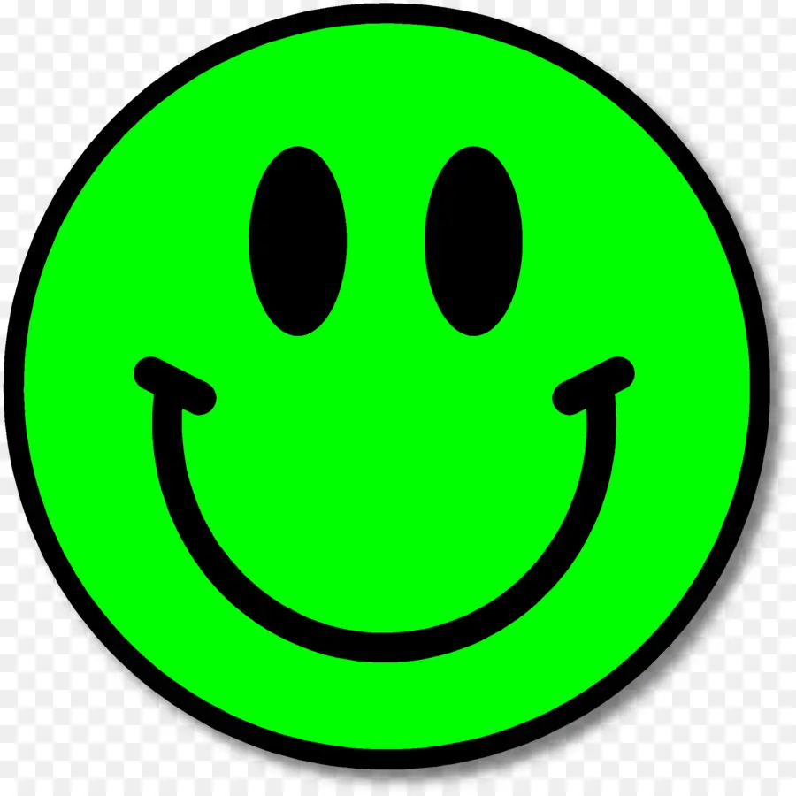 Visage Souriant Vert，Heureux PNG