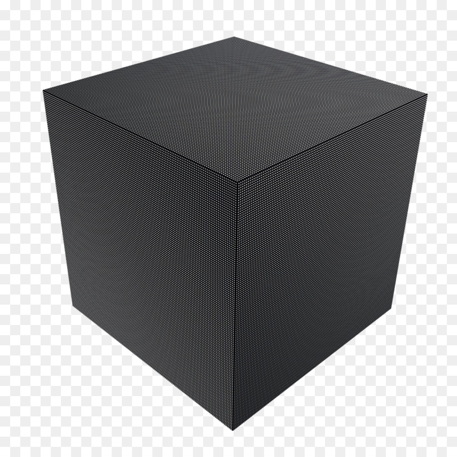 Cube Noir，Géométrique PNG