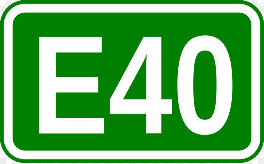 La Route Européenne E40，La Route Européenne E24 PNG