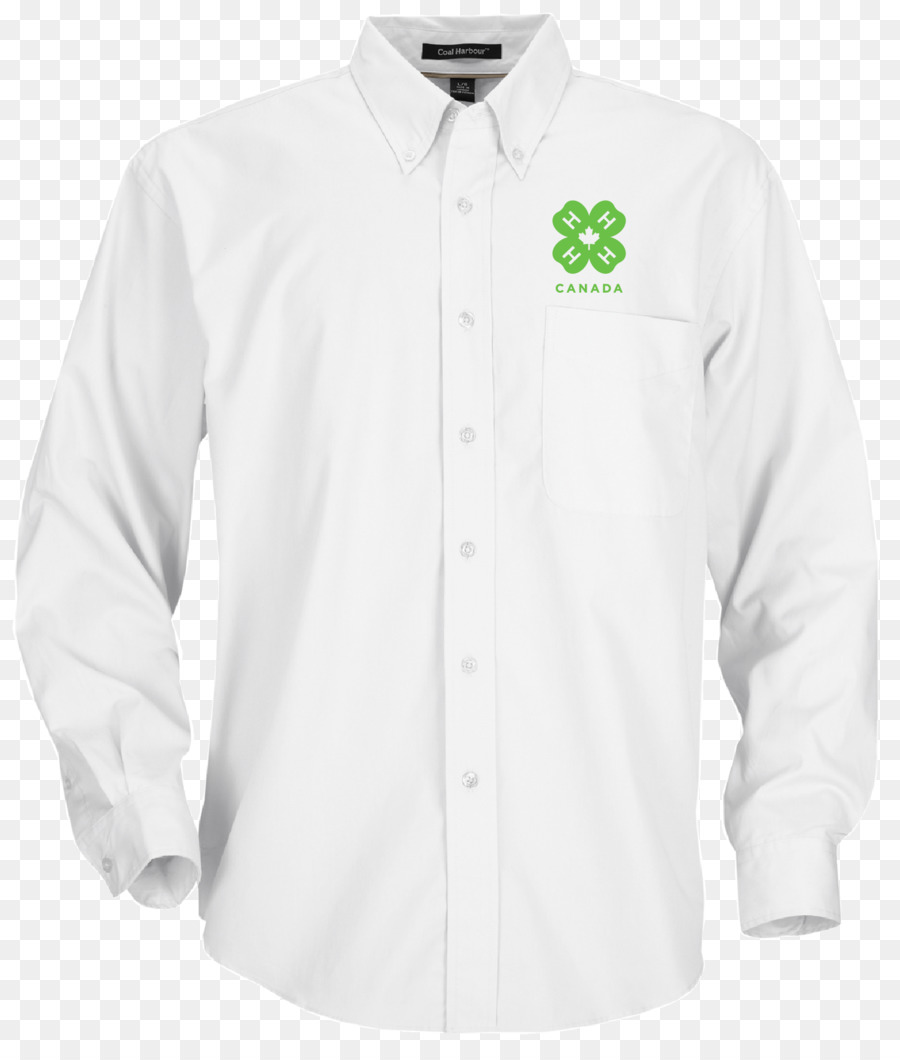 Chemise Blanche，Manches Longues PNG