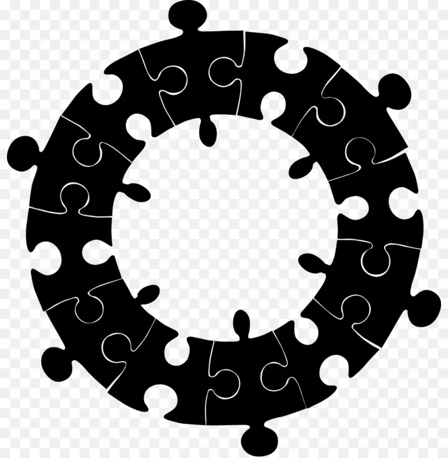 Cercle De Puzzle，Puzzle PNG