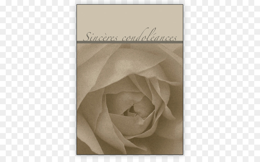 Carte De Condoléances，Sympathie PNG