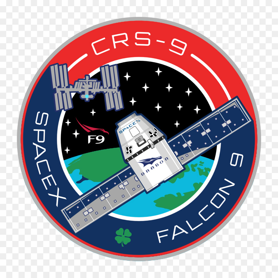 Patch De Mission Spacex Crs 9，Espacex PNG