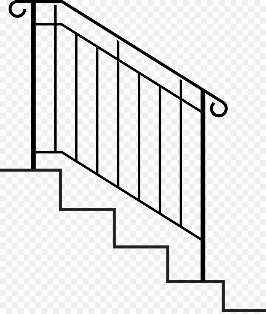 Rampe D'escalier，Escaliers PNG