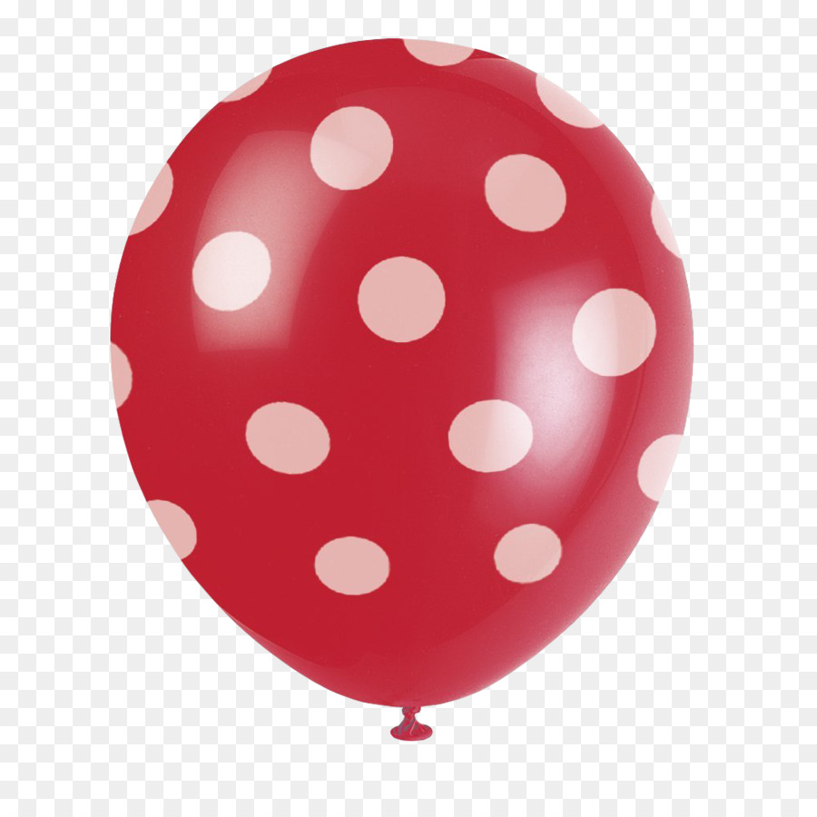 Ballon à Pois Rouge，Faire La Fête PNG