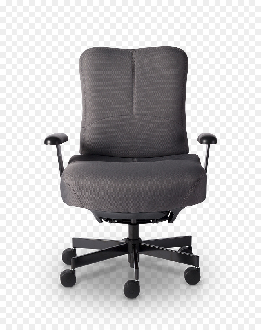 Chaise De Bureau Noire，Ergonomique PNG