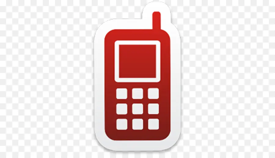 Téléphone Rouge，Mobile PNG