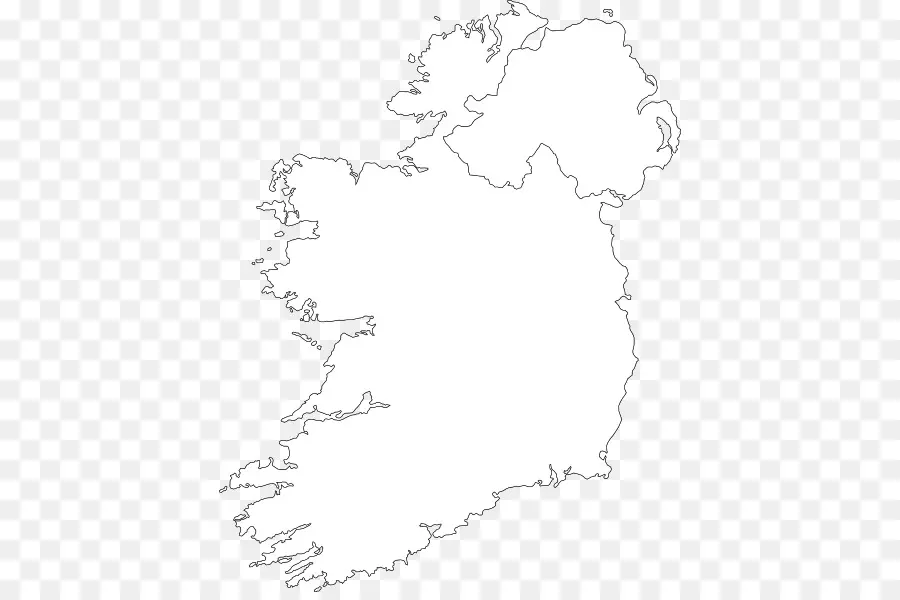 Carte De L'irlande，Géographie PNG