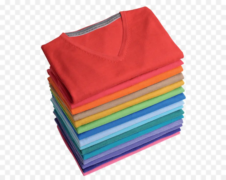 T Shirts Colorés，Empiler PNG