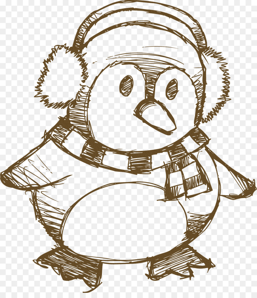 Pingouin Dessin Noel Png Pingouin Dessin Noel Transparentes Png Gratuit