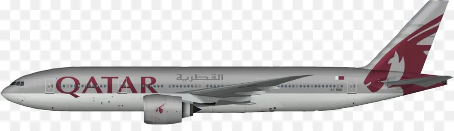 Avion De Qatar Airways，Avion PNG