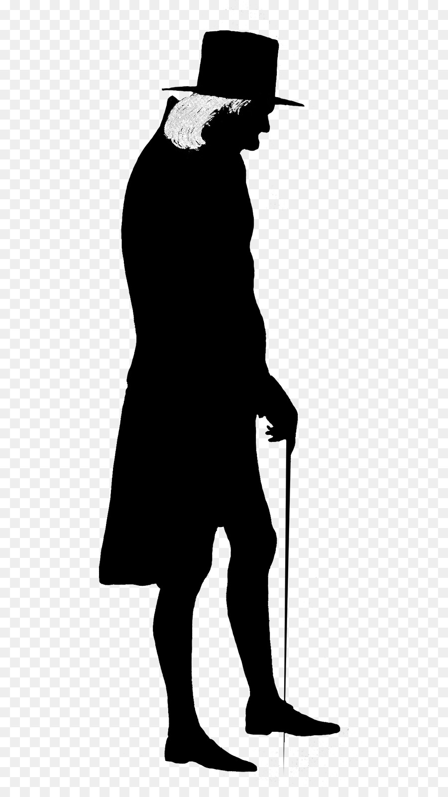 Silhouette，Homme PNG